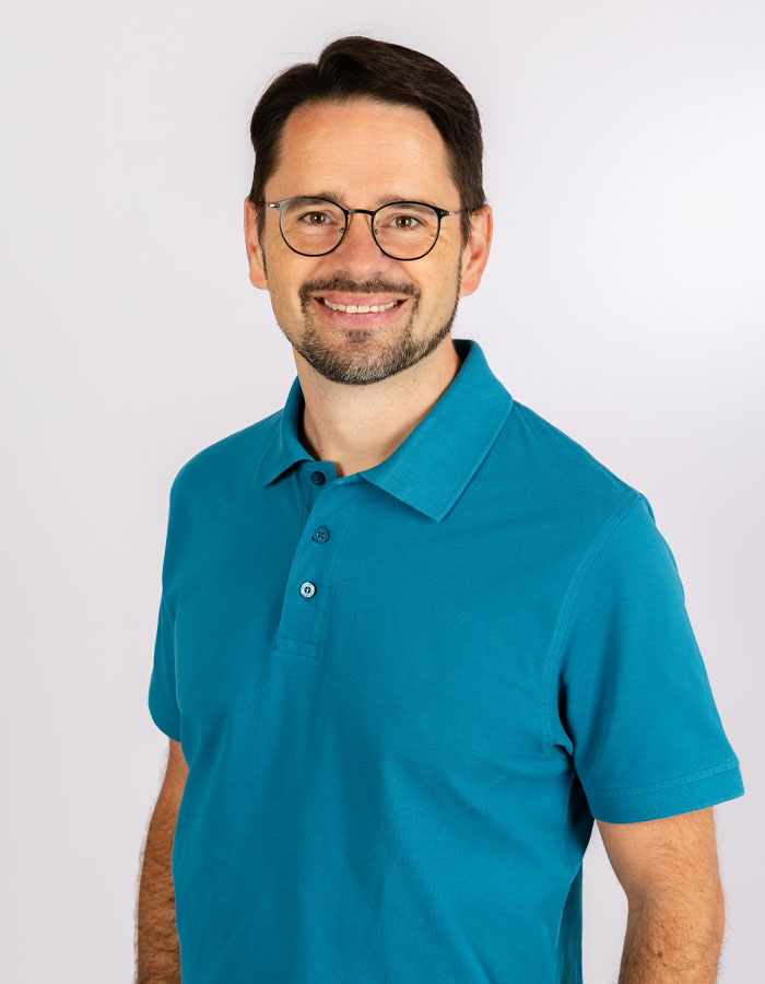 Teamfoto von Podologe Bastian Priegelmeir